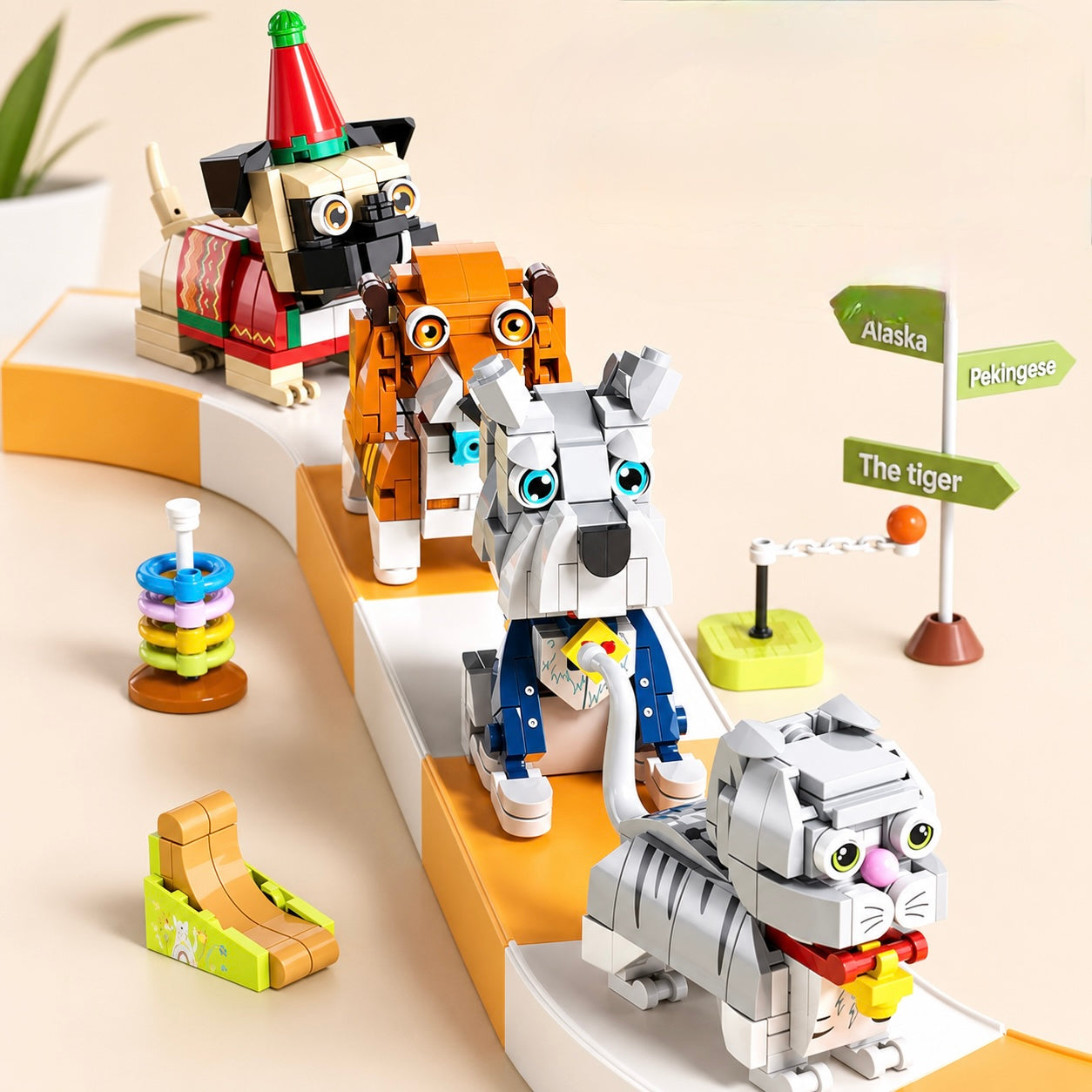 Pet Friends Lego Set