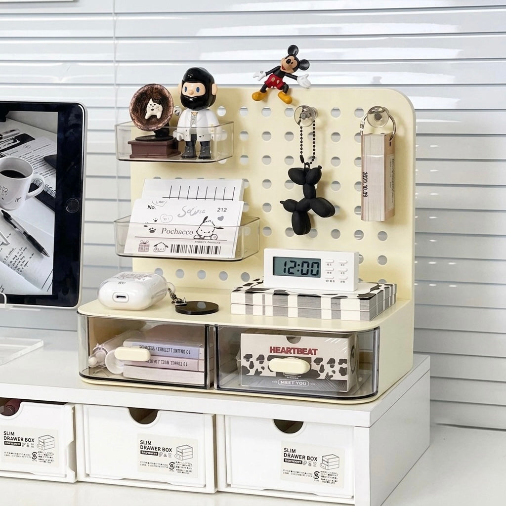 Pegboard Desk Organizer