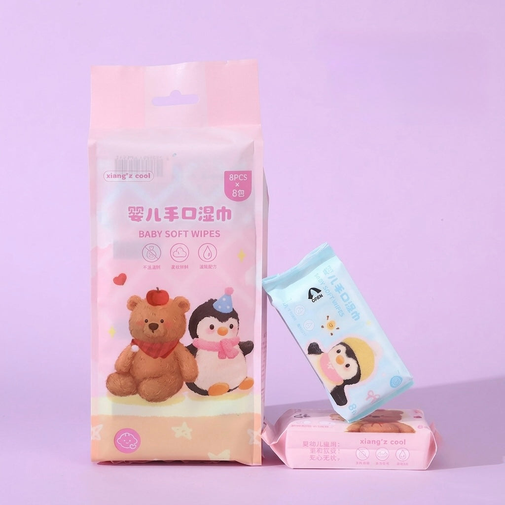 Teddy&Penguin wet Tissue
