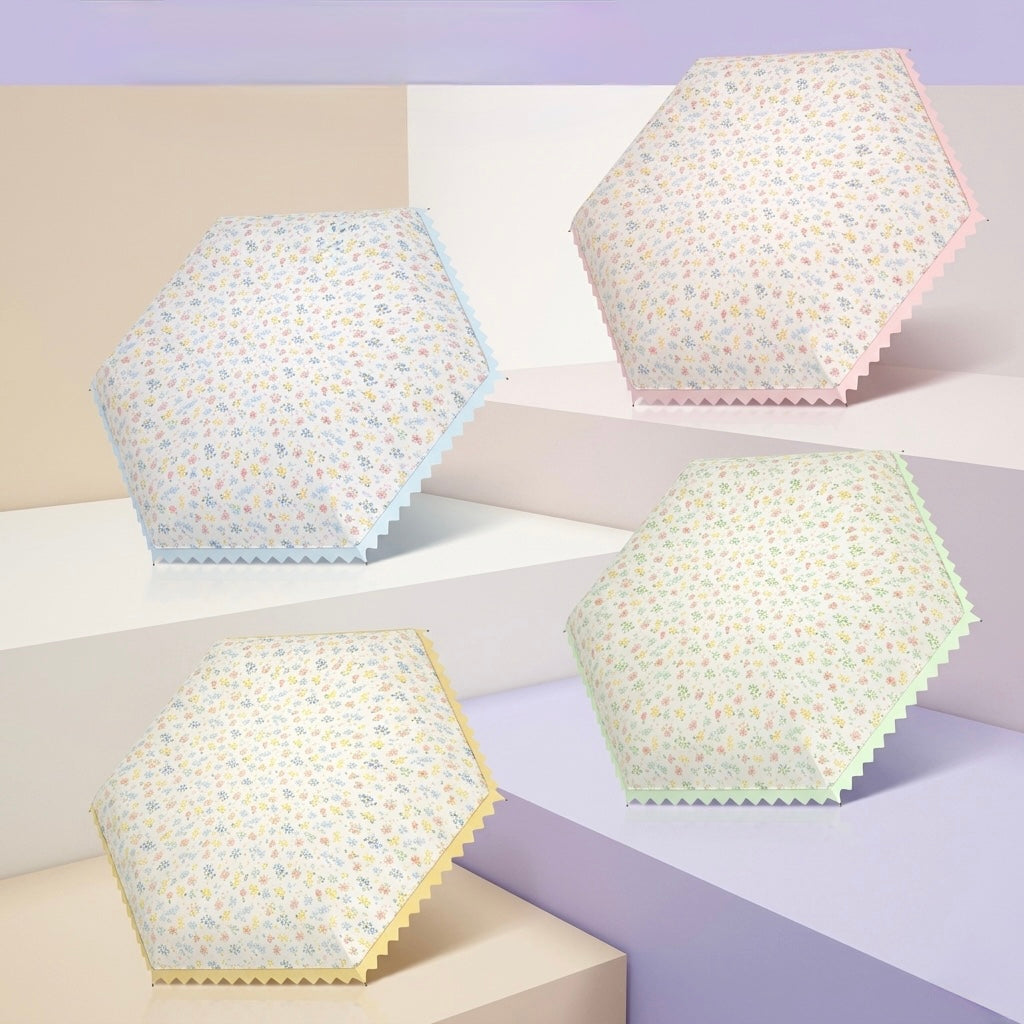 Floral Pocket Umbrella
