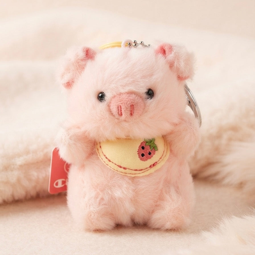 Piggy Plush Keychain
