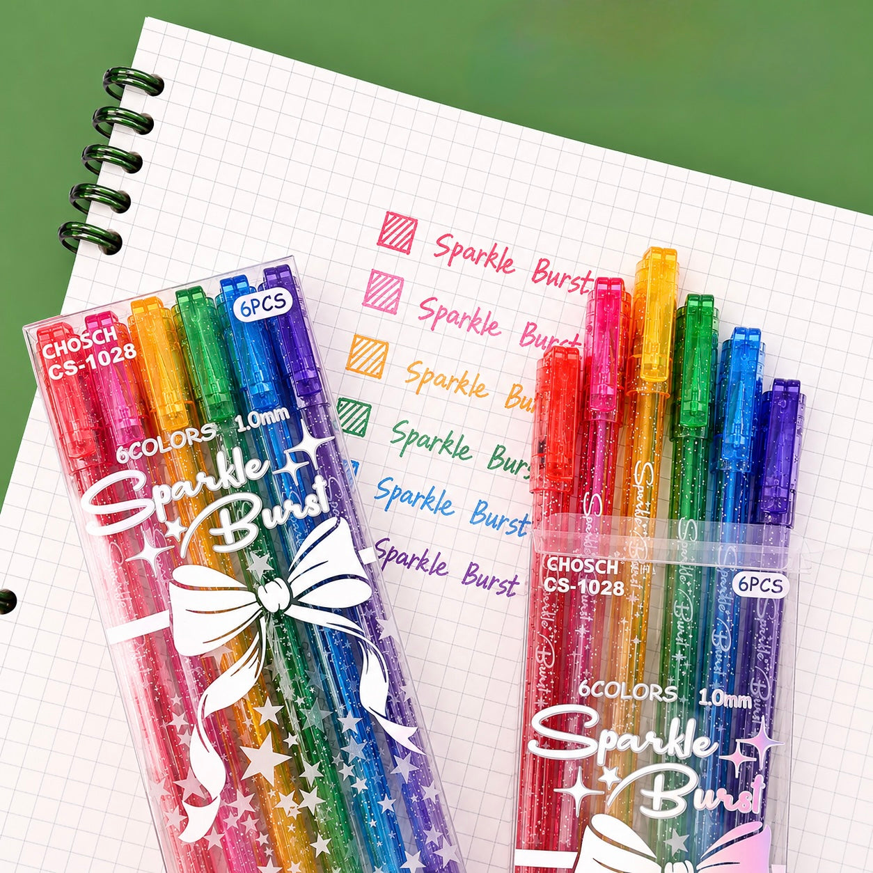Stardust Glitter Pen Set