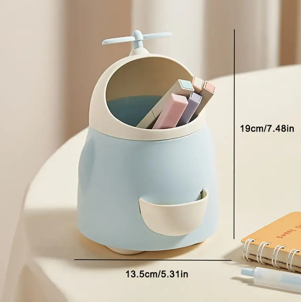 Pinteresty Desk Dustbin (Trash Can)