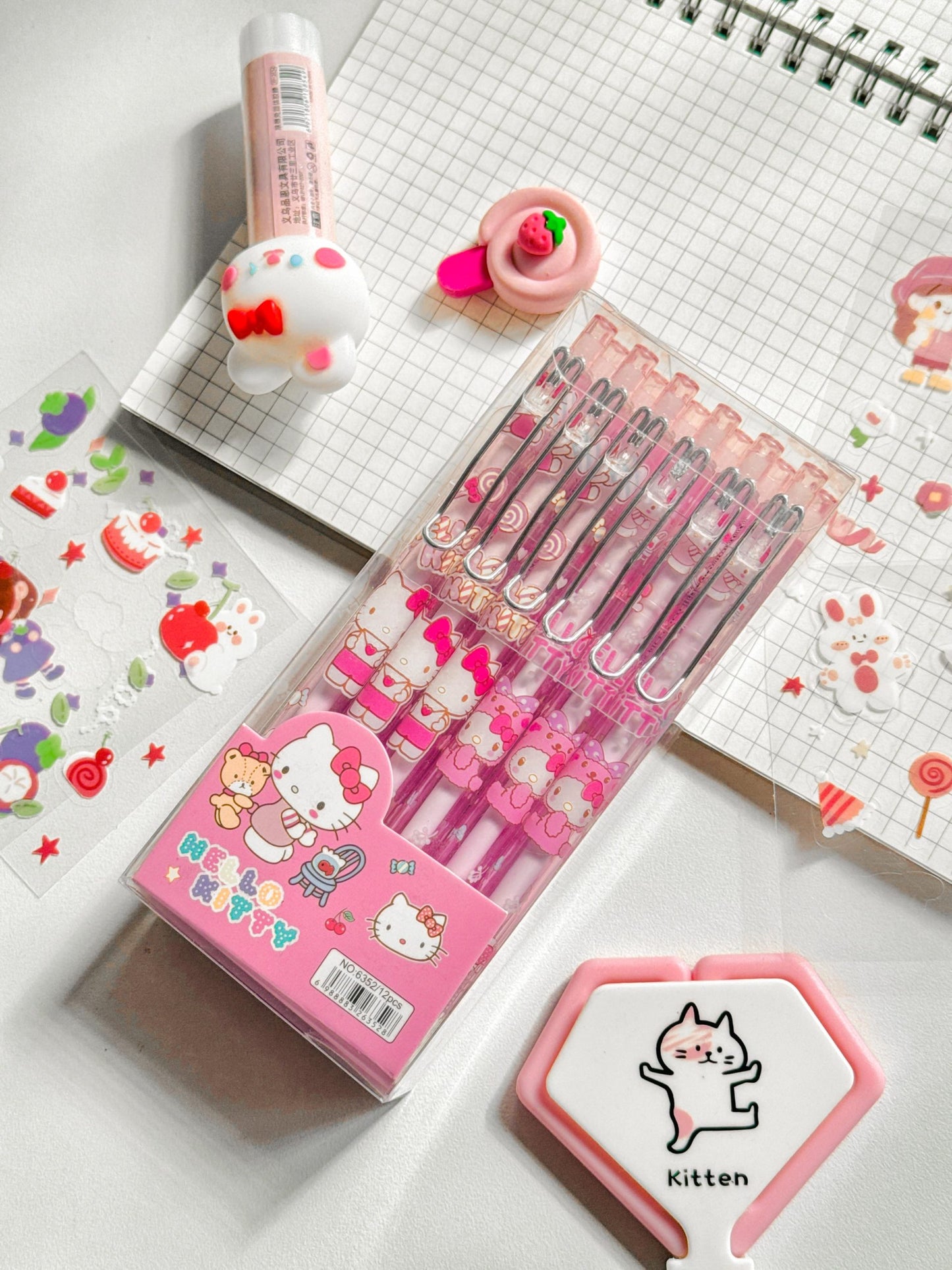 Hello Kitty Click Pen Set