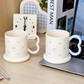 Kawaii Heart Pen Holder