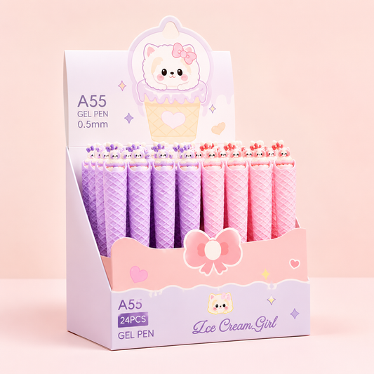 Kitty Ice Cream Gel Pen