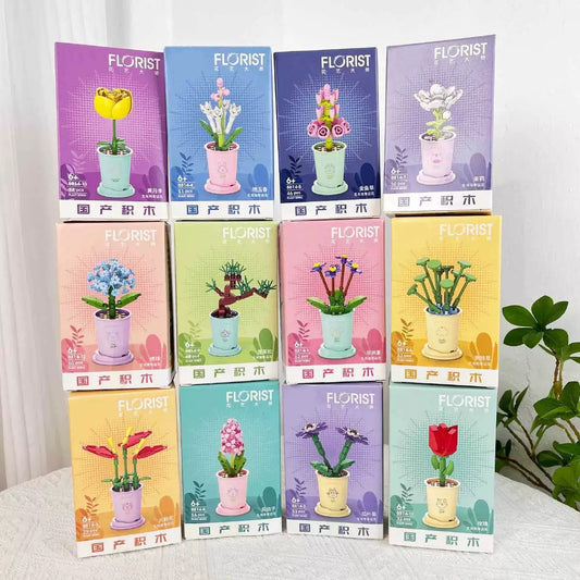 Petal Flower Pot Lego