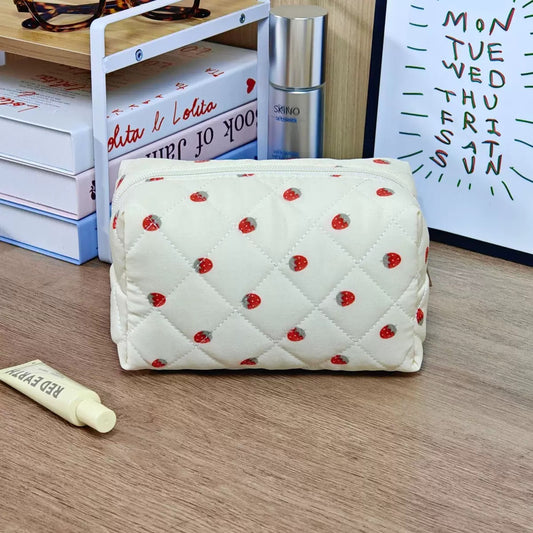 Strawberry Makeup Organizer