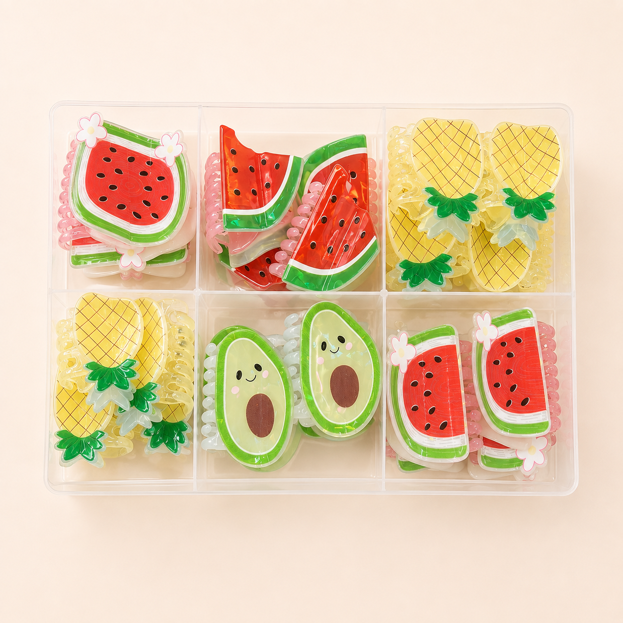 Fruit Mini Claw Clip