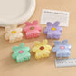Floral Mini Claw Clip