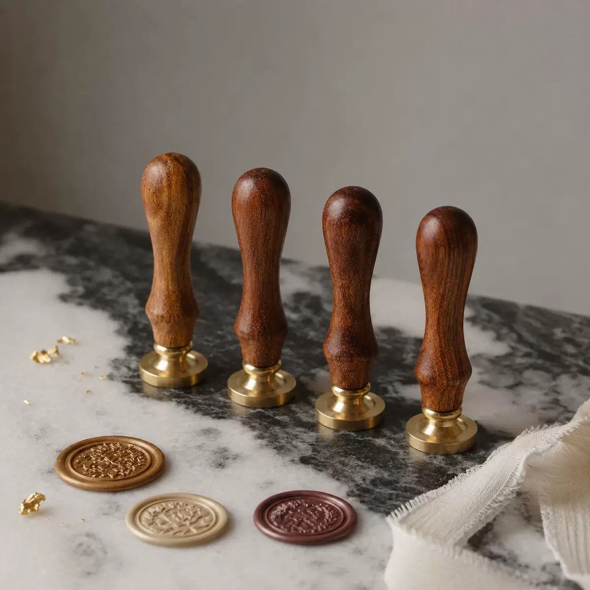 Floral wax Stamp