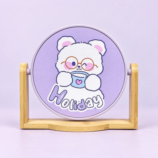 Kawaii Bear Standing Mirror