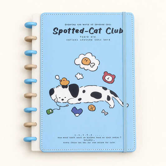 Kitty Disc-Bound Notebook