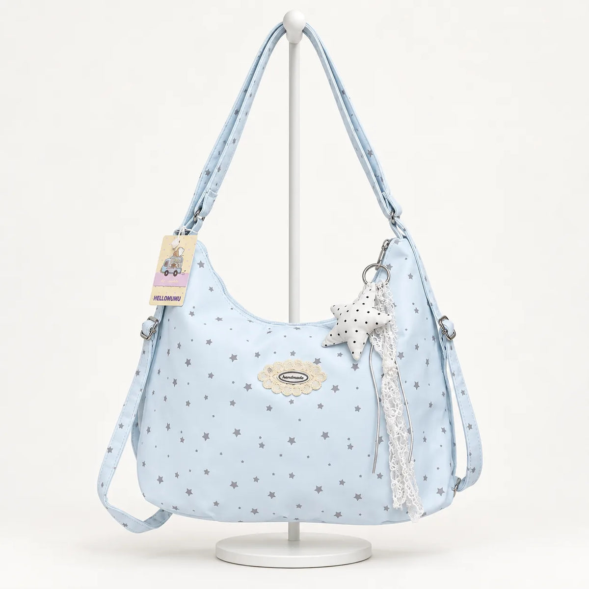 Kawaii Shoulder Bag With Charm