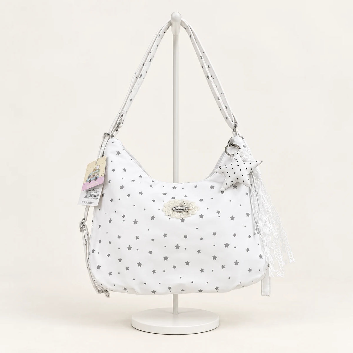 Kawaii Shoulder Bag With Charm