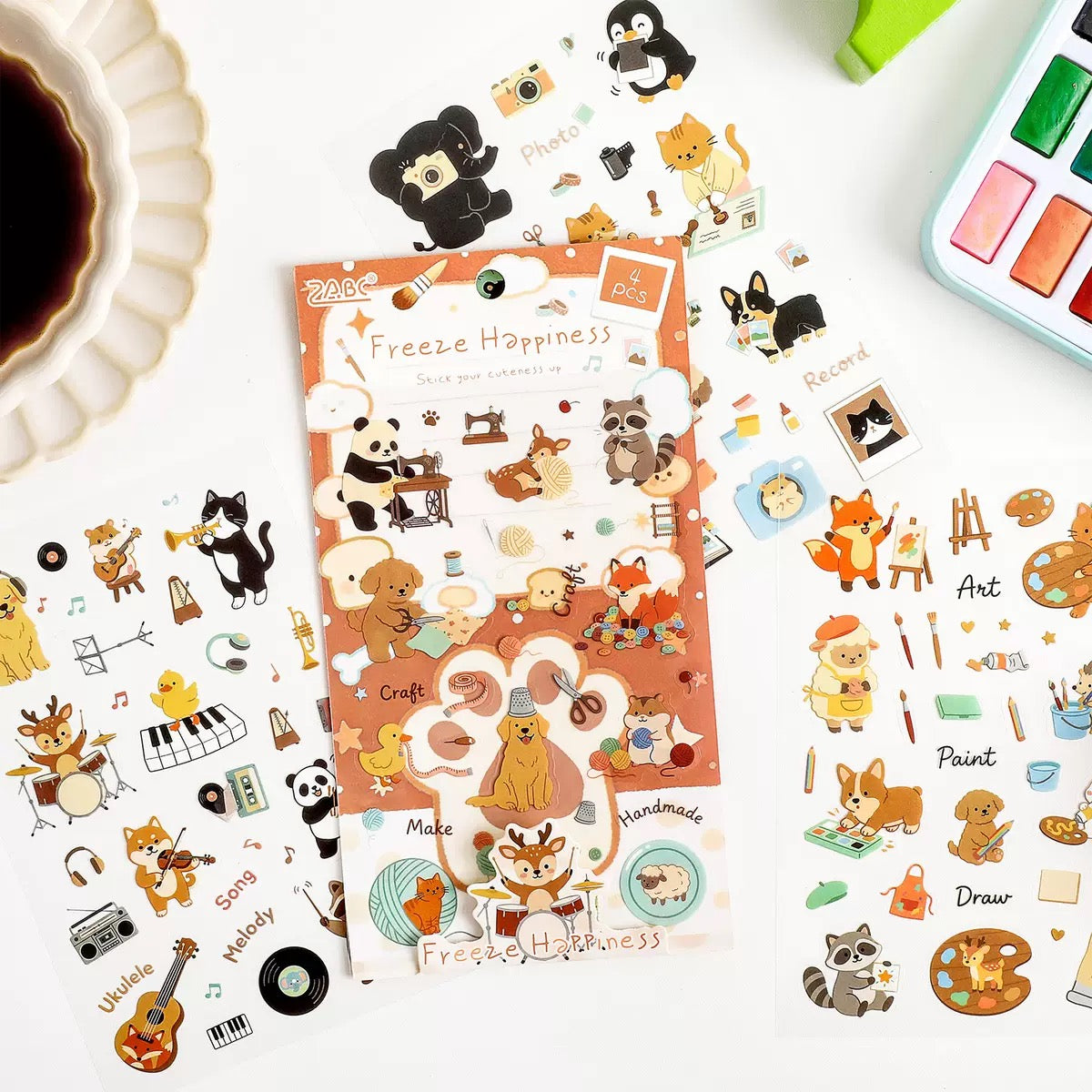 Little Moments Animal Stickers
