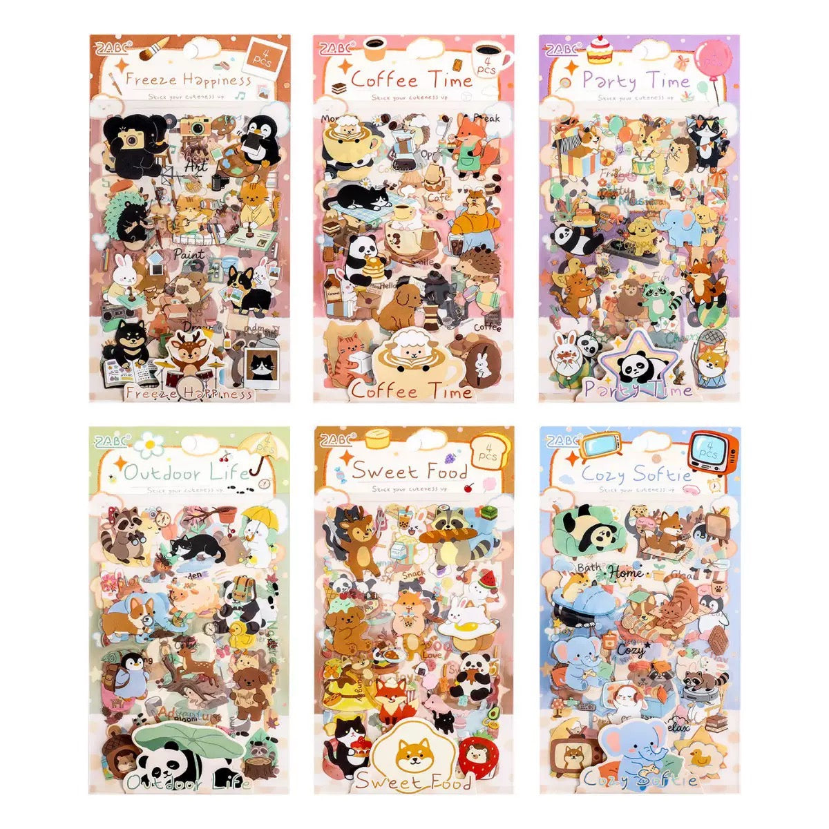 Little Moments Animal Stickers