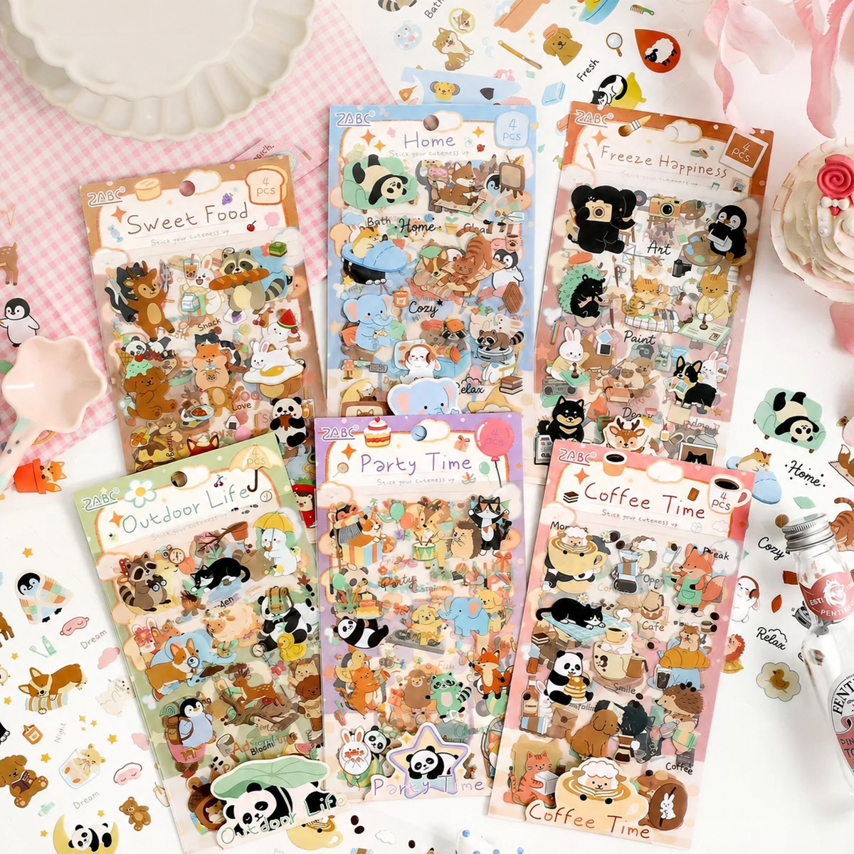 Little Moments Animal Stickers