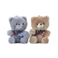 Cherry Bib Bear Plush Keychain