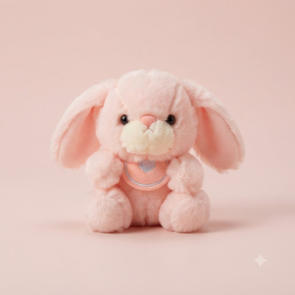 Sweet Bunny plush Keychain