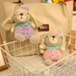 Fruity Bunny Plush Keychain