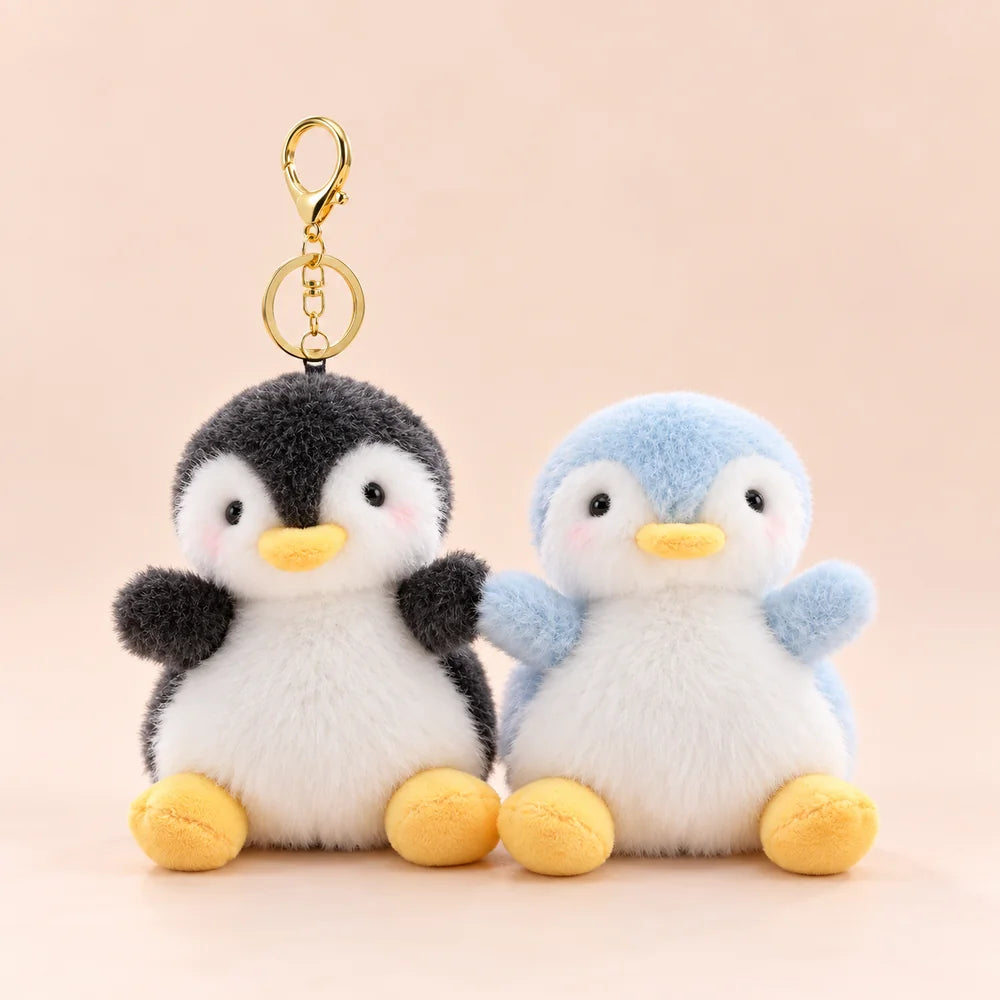 Kawaii Penguin Plush Keychain