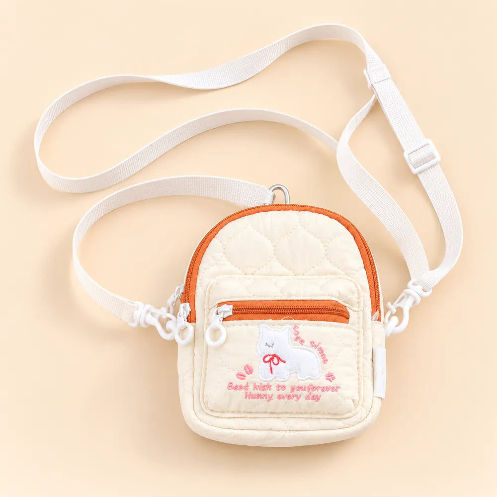 Kawaii Quilted Mini Sling Bag