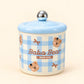 Gingham Desk Organizer with Lid