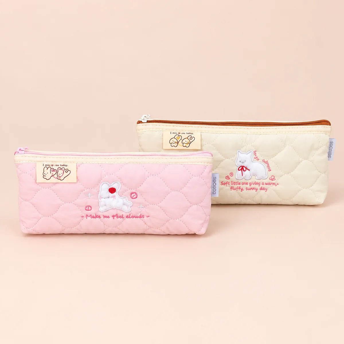 Bunny Quilt Pencil Case