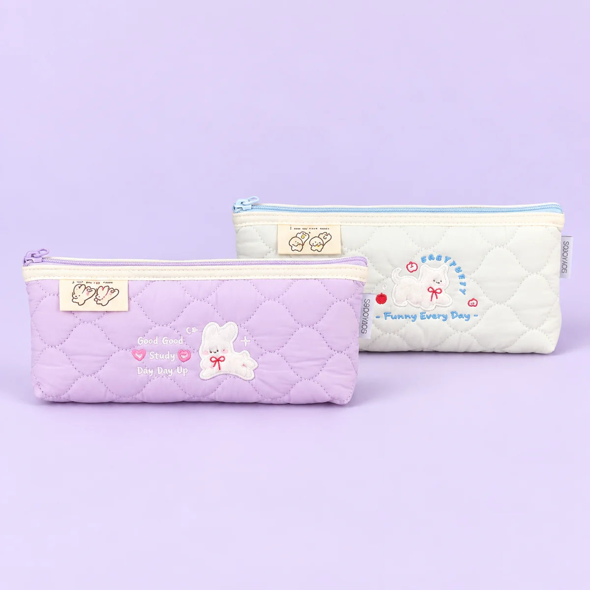 Bunny Quilt Pencil Case