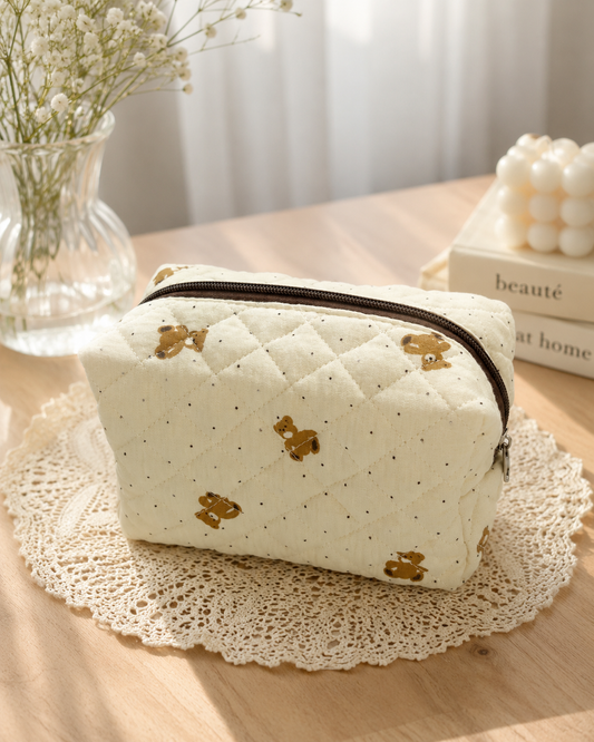 Pinteresty Bear Makeup Pouch