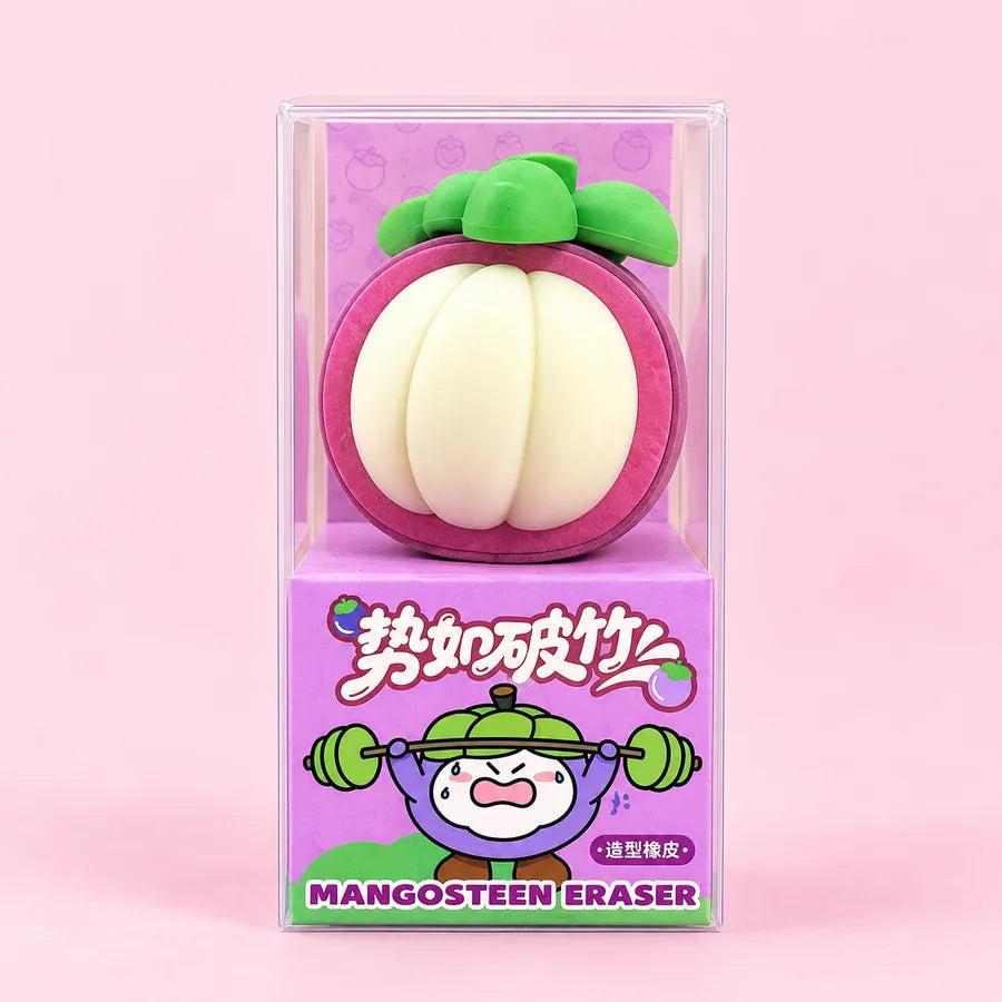 Kawaii Mangosteen Eraser