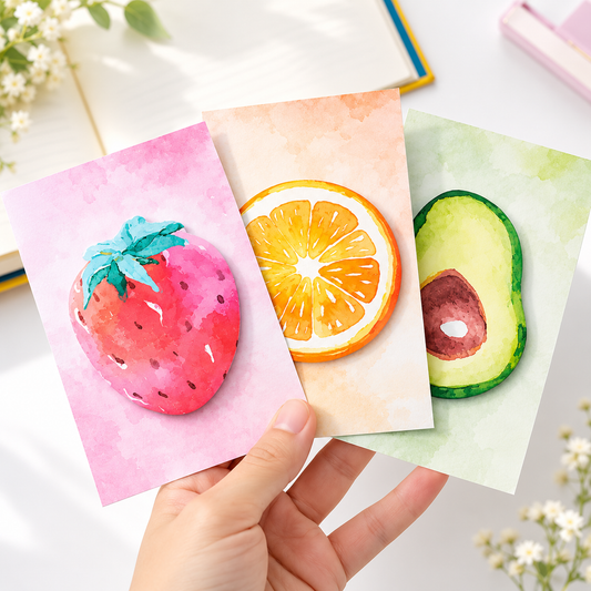 Fruit Sticky Notes