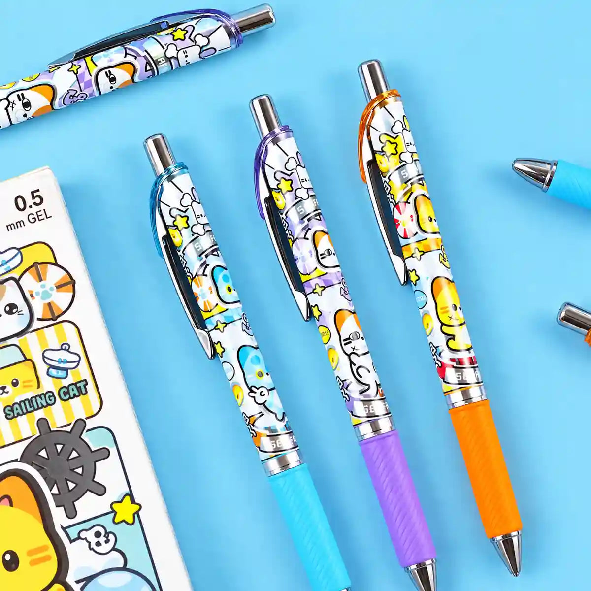 Seafaring Cat Gel Pen