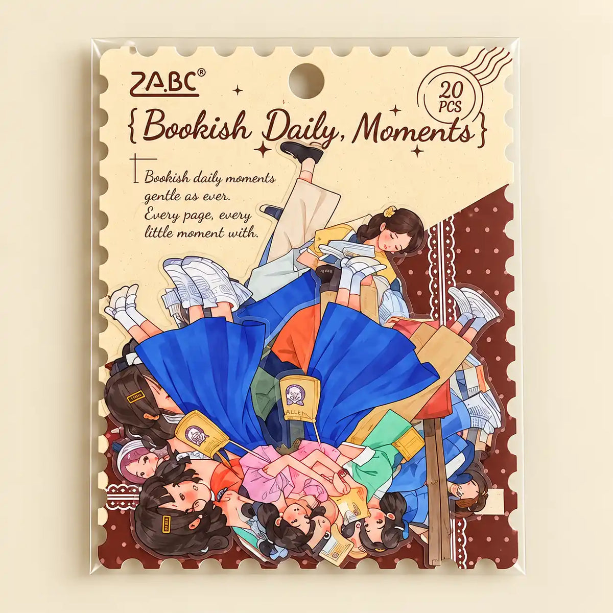 Kawaii Girls Daily Sticker Set