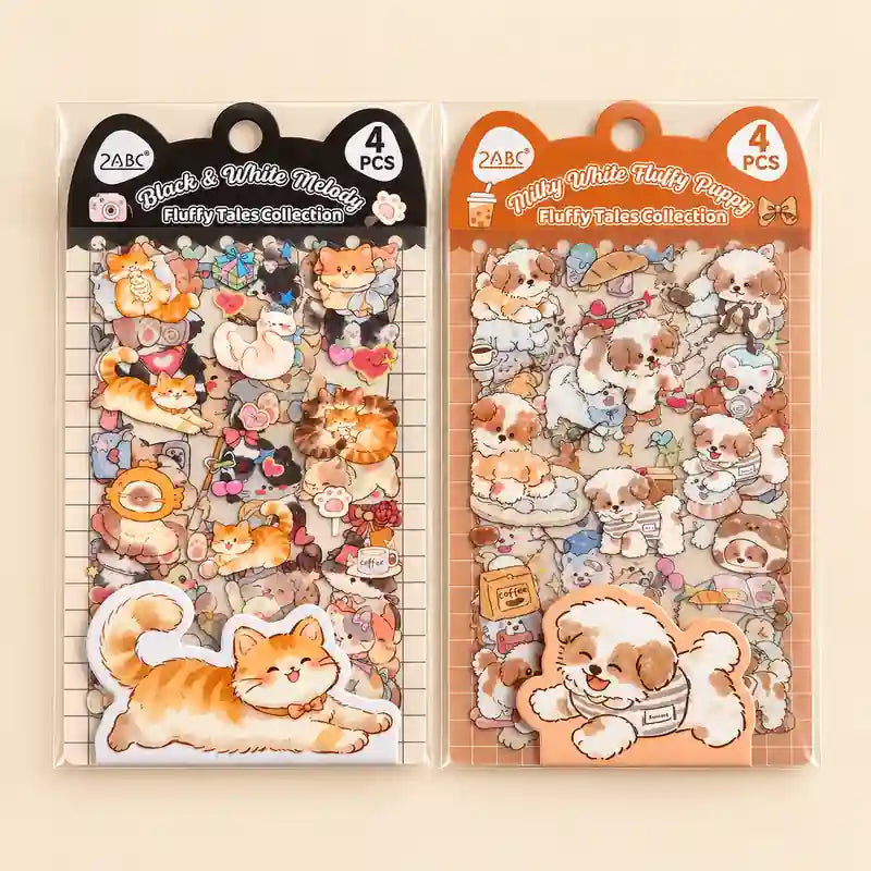 Kawaii Fluffy Friends Sticker