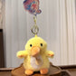 Duck plush keychain