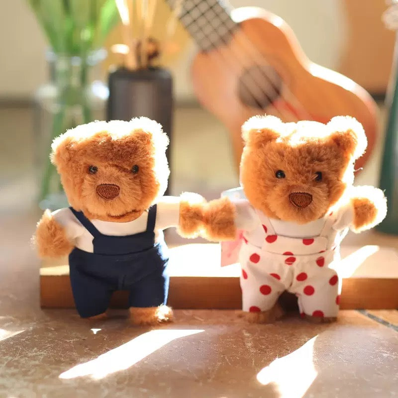 Kawaii Bear Plush Keychain