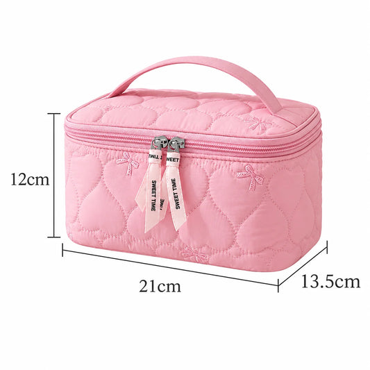 Kawaii Bow Cosmetic Bag