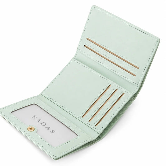 Pastel Gingham Mini Wallet