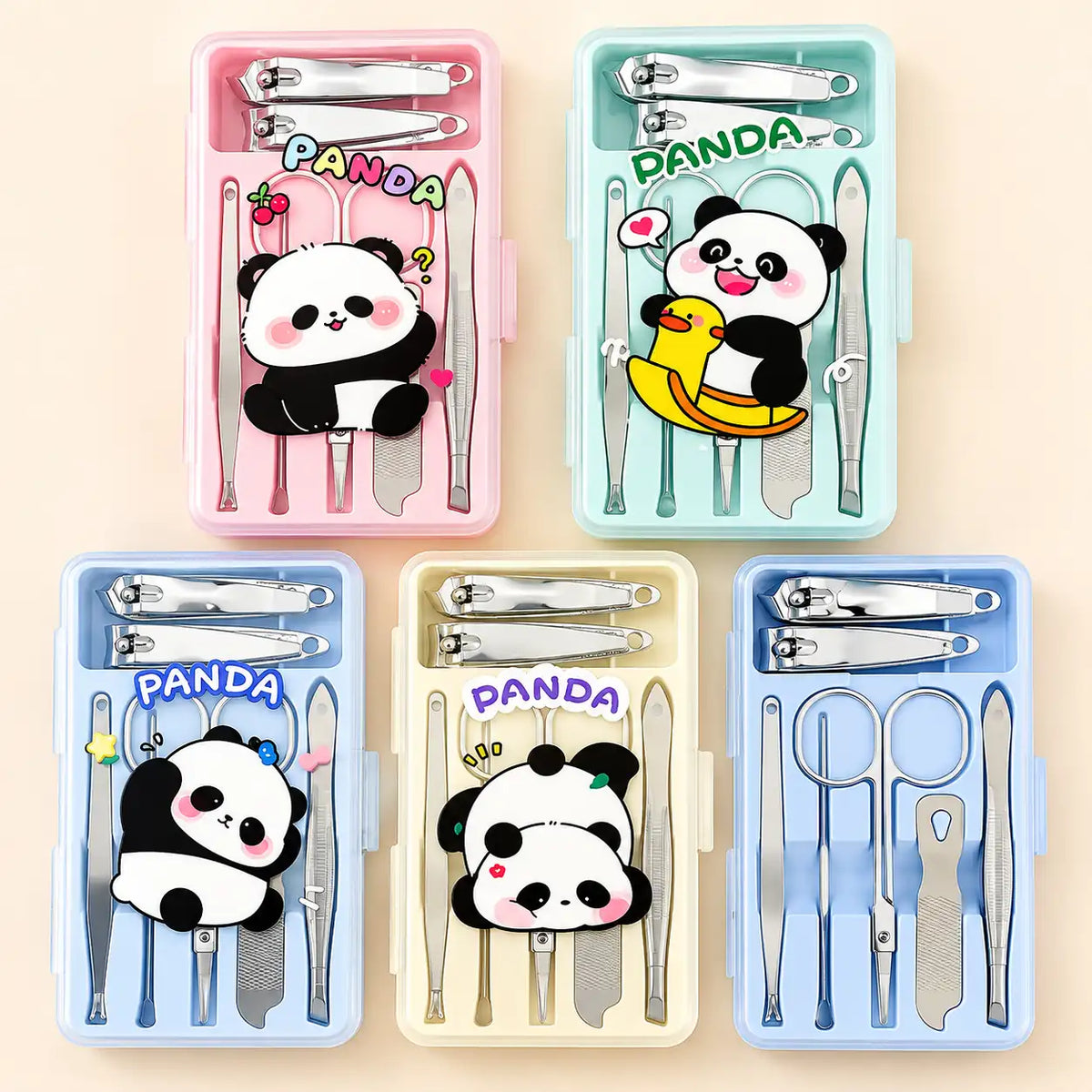 Panda Manicure Set