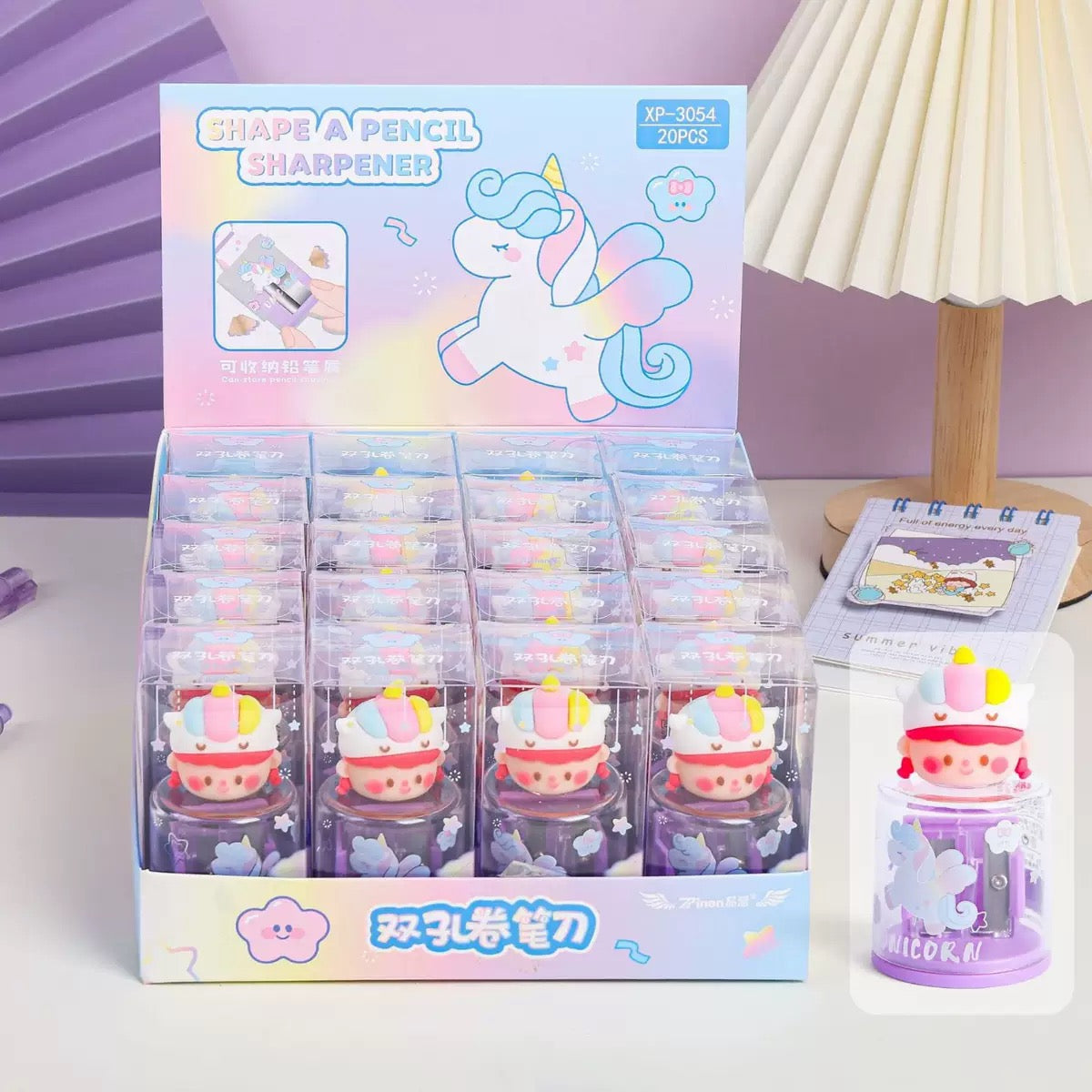 Girly Unicorn Sharpener