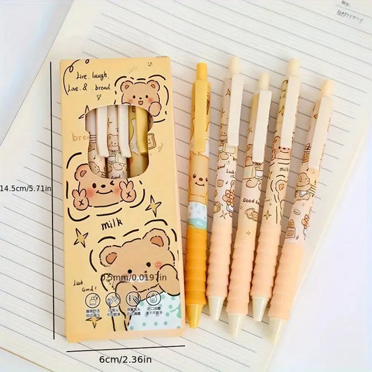Butter Bear Gel Pen Set