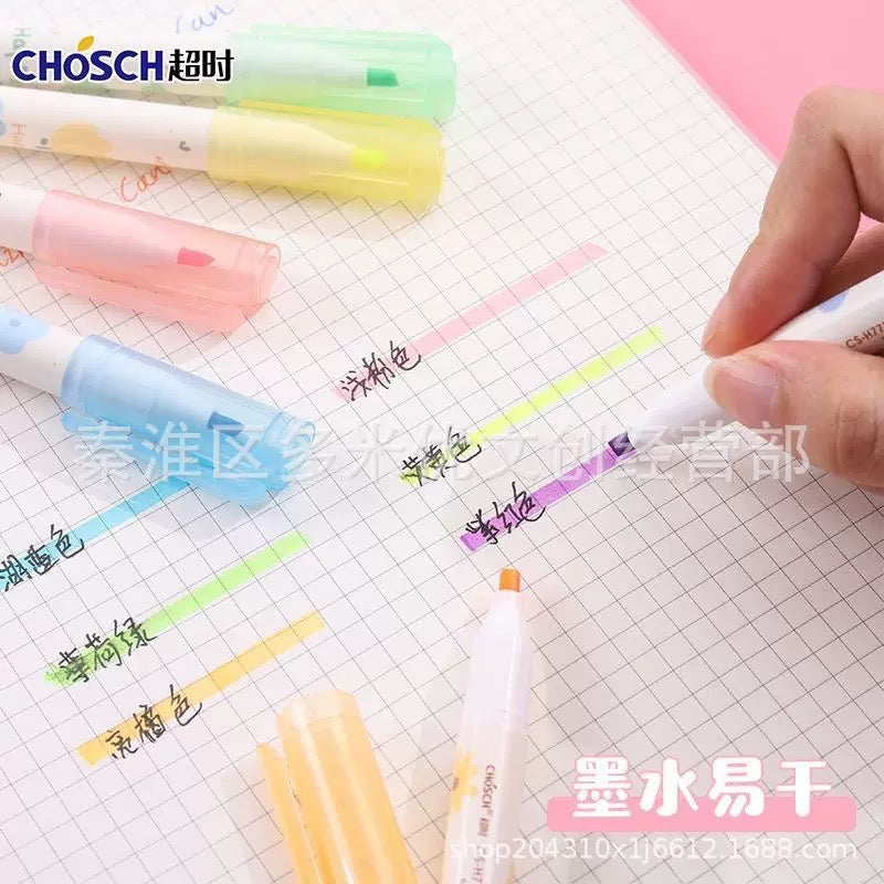 Happy Life Dual-Tip Highlighter