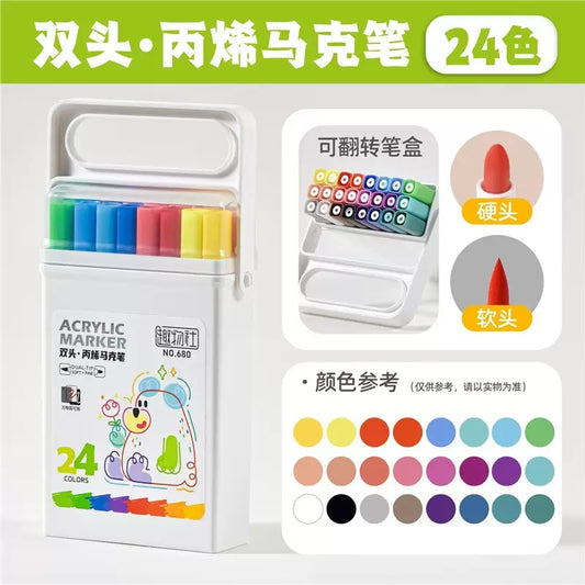 Dual-Tip Acrylic Marker