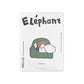Kawaii Elephant Notebook
