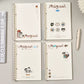 Kawaii Ruled Notbook