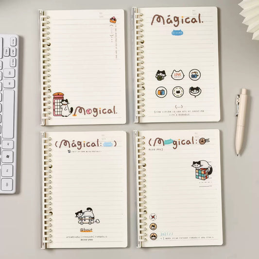 Kawaii Ruled Notbook