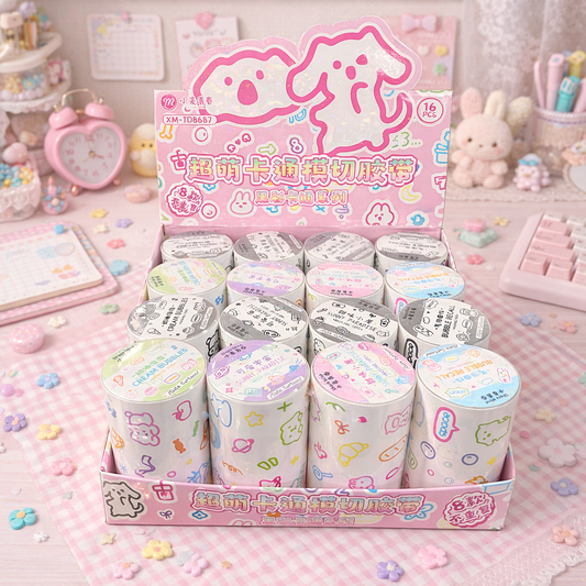 Doodle Aesthetic Sticker Roll