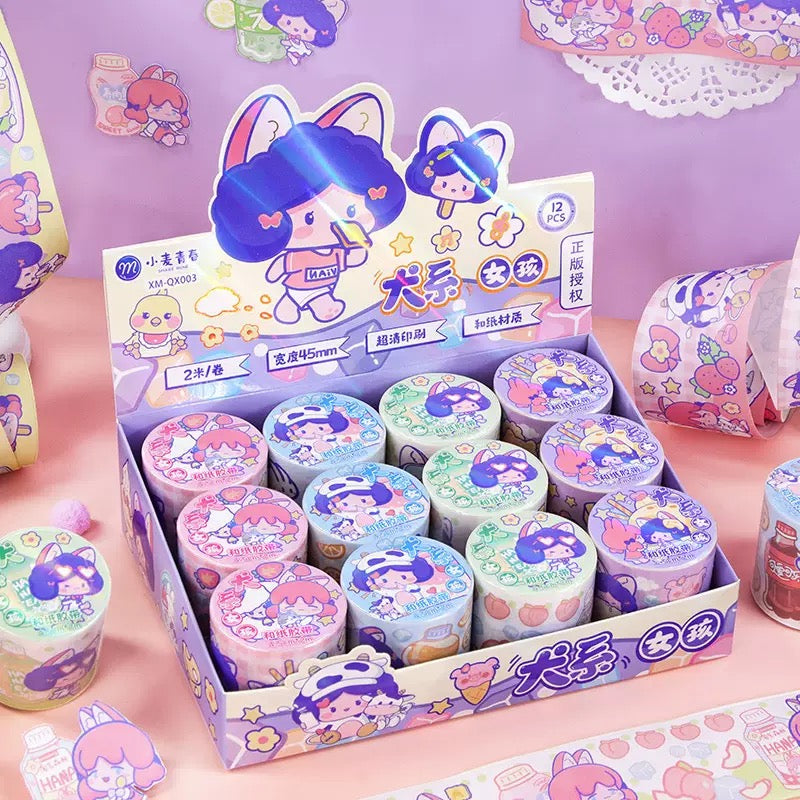Kawaii Girly Washitape Roll